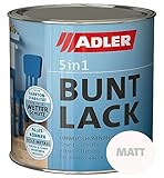 ADLER 5in1 Buntlack für Innen und Außen - 125ml-...